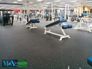 Gạch cao su phòng GYM