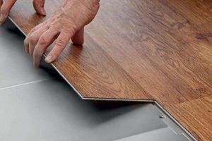 sàn nhựa hèm khóa